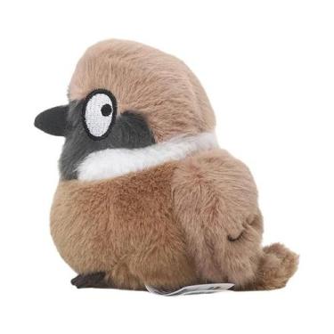 Imagem de Mini Brinquedos De Pelúcia Realistas De 10cm: Pássaro Rei, Pardal, Pás