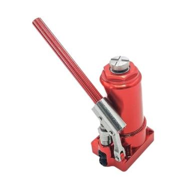 Imagem de menolana Macaco elevador de carros em escala 1/10, modelo de artesanato criativo com manivela, brinquedo para estacionamentos, oficinas, garagens e oficinas de