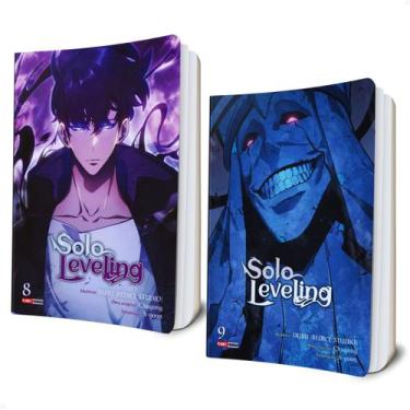 Imagem de Solo Leveling Manhwa, Mangá Volume 8 E 9 KIT (Colorido) em Português P