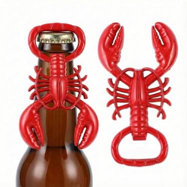 Imagem de 2 Peças Abridor De Garrafa Saca-rolhas Elétrico Cerveja De Barman Ferramentas Domésticas Abridor De Jarras Abridor De Cerveja Metal Abridor De Cerveja Animal Pintar Presente