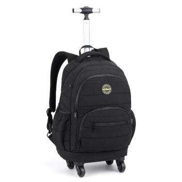 Imagem de Mochila Rodinhas Juvenil Masculina Bolso Notebook Shock-Masculino