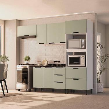 Imagem de Cozinha Modulada 4 Pecas sem Tampo Maeena Politorno
