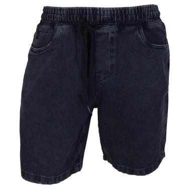 Imagem de Bermuda Jeans Masculina Freesurf Swell Preta - 11010-Masculino