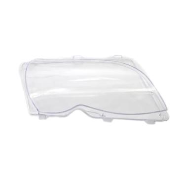 Imagem de Capa para lente de farol de carro, compatível com bmw 3 séries e46 318i 320i 325i 4 portas sedan 2002-2005(Right)
