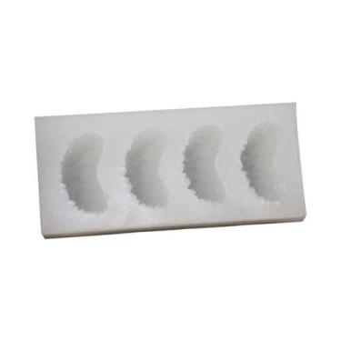 Imagem de Molde De Silicone Laranja Com 4 Cavidades Para Bolo De Frutas DIY, Vel