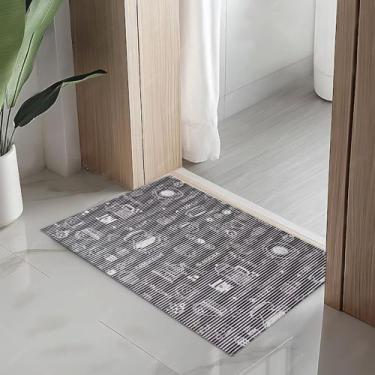 Imagem de Tapete Passadeira Capacho Emborrachada Antiderrap. 0,65x1,00 - De Cora