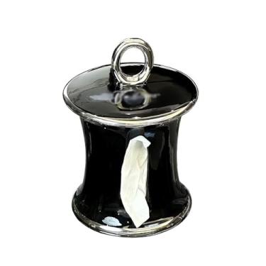 Imagem de x3anggyt5 Capa para caixa de lenços de papel higiênico caixa de lenços de cerâmica caixa de lenços de mesa reutilizável suporte de caixa de lenços faciais para escritório em casa suporte de caixa de