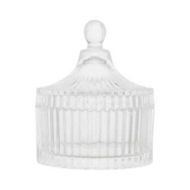 Imagem de Potiche De Cristal Pequeno Carrossel 7cm X 9cm Lyor Decorado