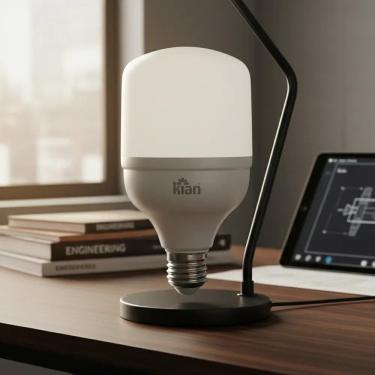 Imagem de Lampada Led Globe 20W 6.500K Branca Fria Base E27 Kian