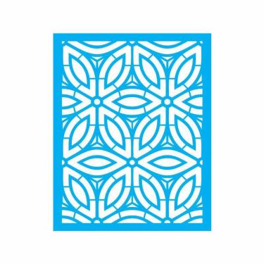 Imagem de Stencil Tamako Estampa Ladrilho - 20X25Cm - Ref 9080