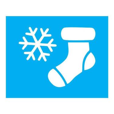 Imagem de Stencil Tamako Meia Natal - 20X25Cm - Ref B643