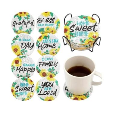 Imagem de Kit De Pintura De Diamantes DIY Oceano Para Iniciantes Adultos - 8 Peç