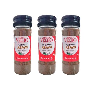 Imagem de Kit 3X: Pimenta do Reino Orgânica Mano Velho 50g