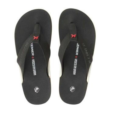 Imagem de Sandalia Kenner Collab Vasco da Gama Masculino - Preto