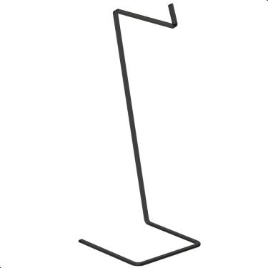 Imagem de Porta Papel Higiênico Suporte Papel de Chão Preto Fosco Yiwu