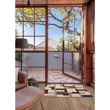 Imagem de Tapete Adana Mondrian 50x100cm Tapetes São Carlos