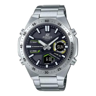 Imagem de Relógio Masculino Anadigi Casio Edifice A Prova D'Água EFV-C110D-1A3VDF-Masculino