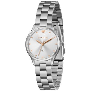 Imagem de Relógio Lince Feminino Ref: Lrmh291l30 S1sx Coração Prateado