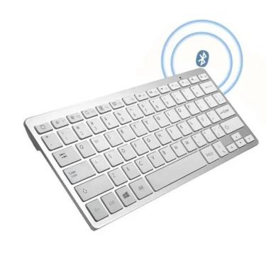 Imagem de Teclado Portátil Sem Fio Bluetooth