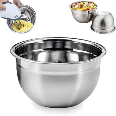Imagem de Tigela Inox Bowl Multiuso Profissional - 18cm