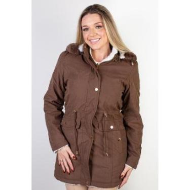 Imagem de Jaqueta feminina de sarja reversível 84282-Feminino