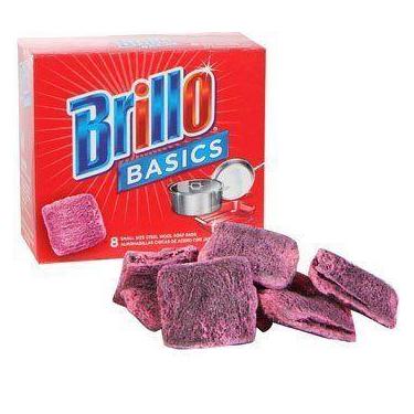 Imagem de Esponjas de Aço com Sabão Brillo Basics 16 Unidades 2 Caixas