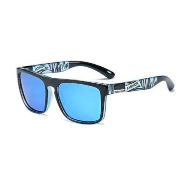 Imagem de Óculos De Sol Polarizado Uv400 Quadrado Unissex Esportivo - Luke Sport