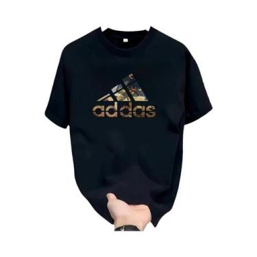 Imagem de Camiseta Masculina Slim Fit De Algodão Verão 2025 Manga Curta Gola Red