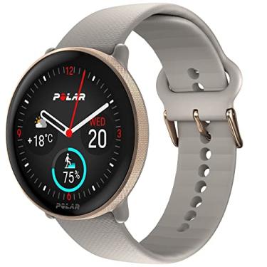 Imagem de Polar Ignite 3 Bege - Relógio de Condicionamento e bem-estar com GPS, Análise do Sono, Tela AMOLED, Monitor de Atividade 24 horas, FC, Exercícios Personalizados e Orientação por voz em tempo real