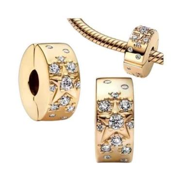 Imagem de Pingentes De Prata Lua, Estrela E Sol Para Pulseira 925, Joias DIY Par