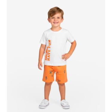 Imagem de Conjunto Infantil Masculino Select Laranja - Rovitex Kids, 2, Laranja