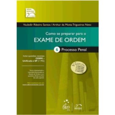 Imagem de Livro Processo Penal - Série Exame de Ordem - 10ª Edição - METODO