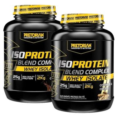 Imagem de 2x Iso Protein Blend Complex 2Kg – Pretorian-Unissex