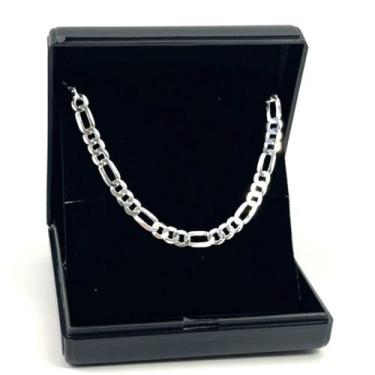 Imagem de Corrente Cordão 3 e 1 Prata Legitima 925 Masculino 70 cm - Lojas La&Ny