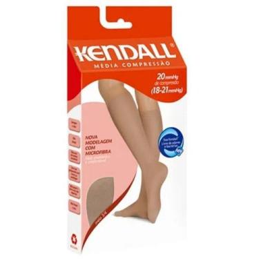 Imagem de Meia Panturrilha Media Compressão Com Ponteira Mel Kendall, P, Mel