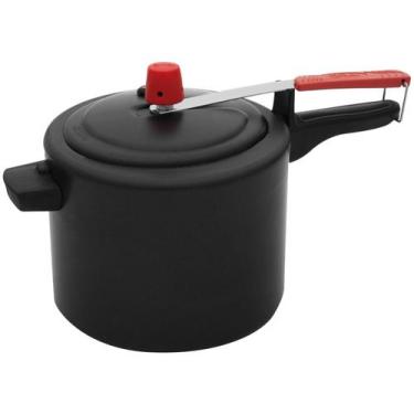 Imagem de Panela Pressão Eirilar Teflon 4,5 litros, 4,5L, Preto