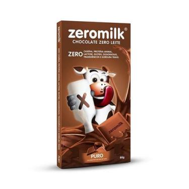 Imagem de Chocolate Zeromilk 40% Cacau, Zero Lactose 70g