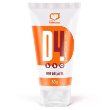 Imagem de Lubrificante Íntimo Beijável Hot Laranja 60g - Sexy Fantasy