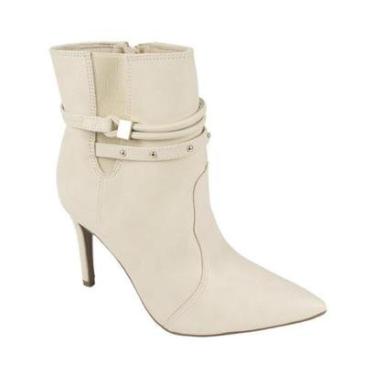 Imagem de Bota Feminina Bebecê CB Bege - T6126-Feminino