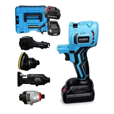 Imagem de Kit Ferramentas Quick Change Bateria 21V Completo com Variação Ideal p