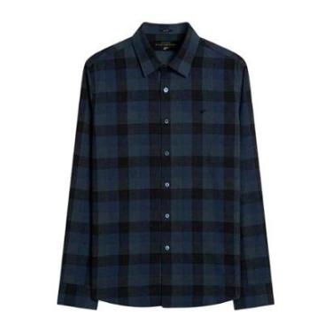 Imagem de Camisa Ellus Xadrez Wool Touch Corvus Classic Irish-Masculino