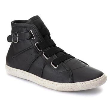 Imagem de Tênis Cano Médio  Couro Frontal-Feminino