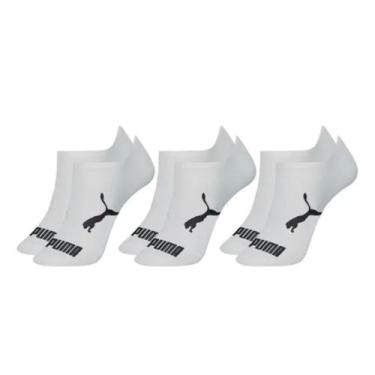 Imagem de Kit 3 Pares Meias Invisível Puma Sapatilha Adulto Original, Branco, 44
