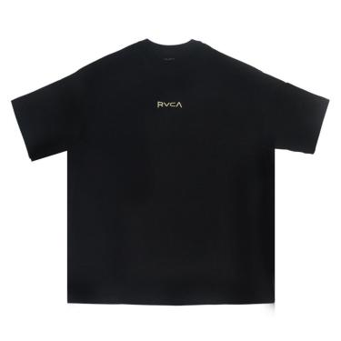 Imagem de Camiseta RVCA VA Code - Preto (Oversize)-Masculino