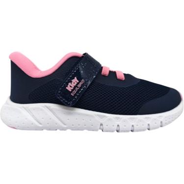 Imagem de Tênis Infantil Menina Jogging/Running Casual Dia a Dia Passeio Escola Anatômico Conforto Kidy 446-10-Feminino