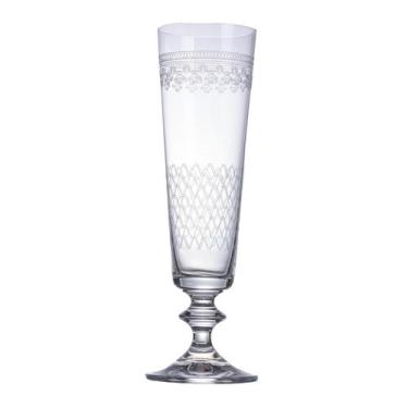 Imagem de Jogo 6 taças champanhe Madame Karolinka cristal 205ml -Bohemia, 3 mese