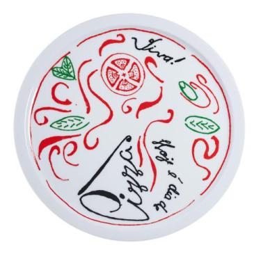 Imagem de Prato para pizza Pomodoro Porcelana -L Hermitage - L'Hermitage, 3 mese