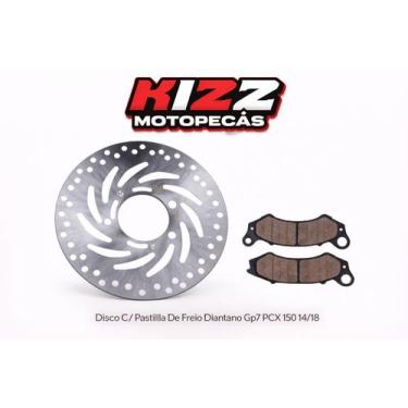 Imagem de Disco C/ Pastilha De Freio Dianteiro Gp7 Pcx 150 14/18