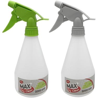 Imagem de Borrifador CK4171 para Jardinagem e Limpeza em Plástico com Design Ergonômico 500ML Verde Cinza Clink
