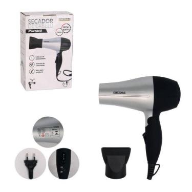 Imagem de Secador de Cabelo Portátil 1200W 2 Temperaturas Cinza Startools para U